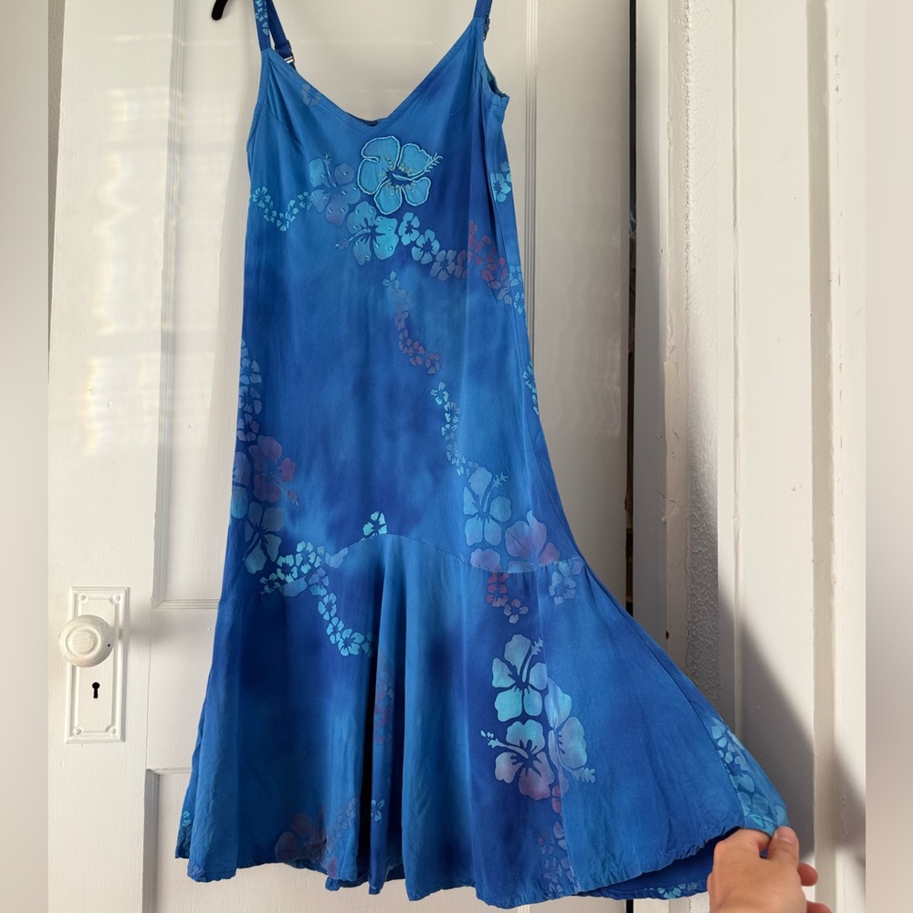 Vintage Hawaiian floral sundress